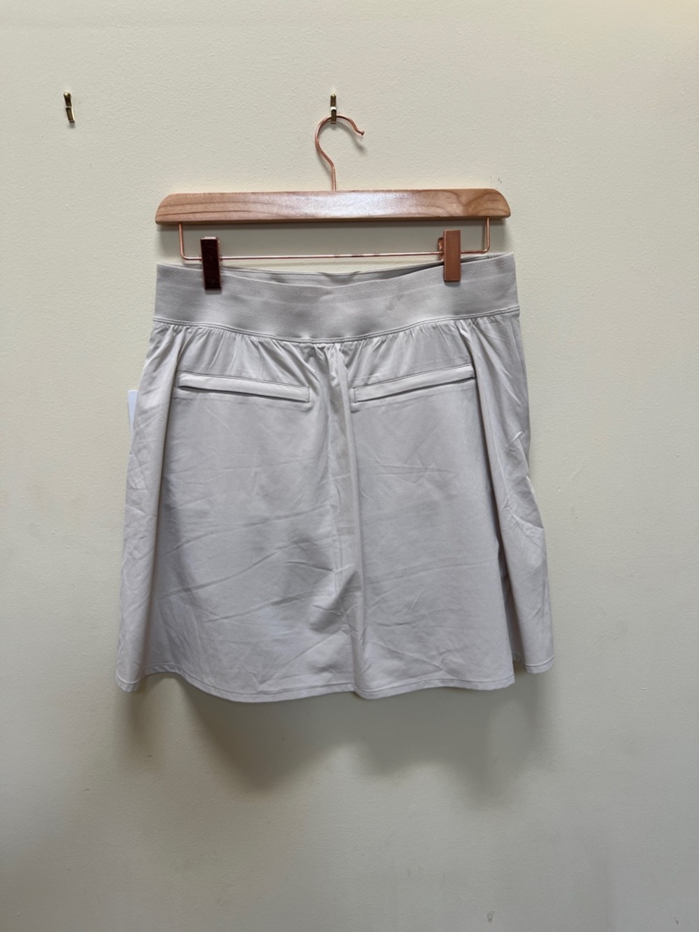 Athleta Brooklyn Heights Women's Light Beige A-Line Skort - Picture 3 of 3